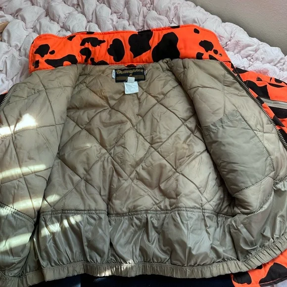 Vintage Gamehide Blaze Orange Hunting Jacket Men’s Large Camo